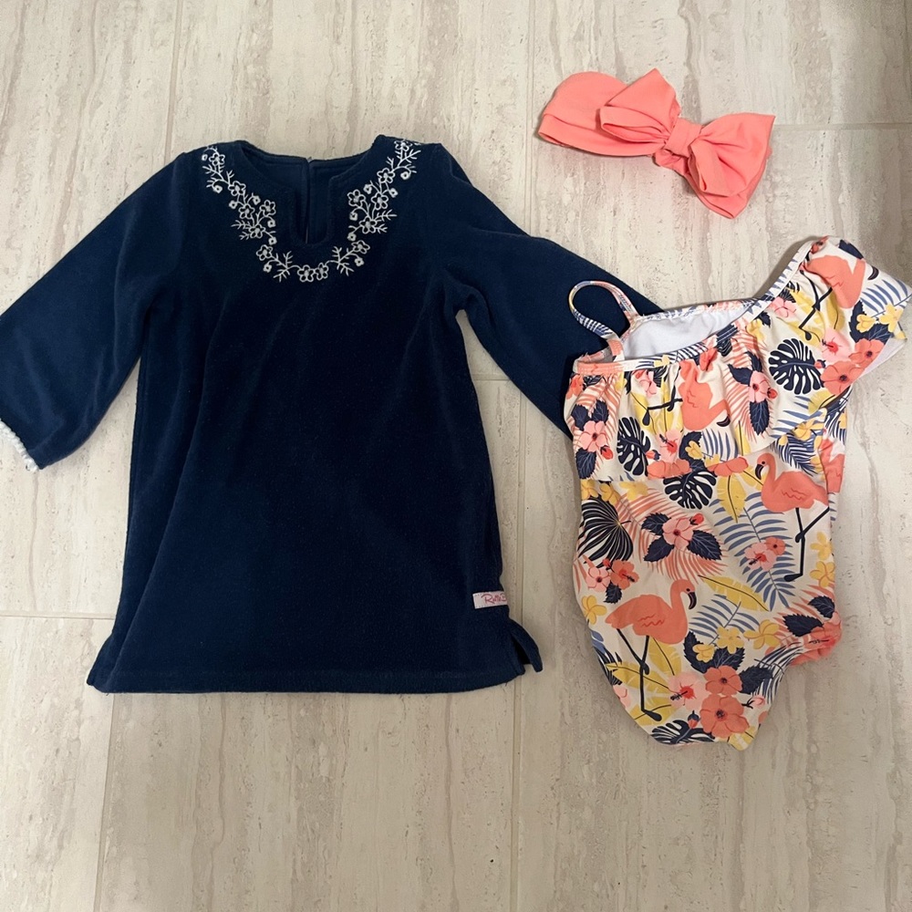 Ruffle butts swim set 18-24mo